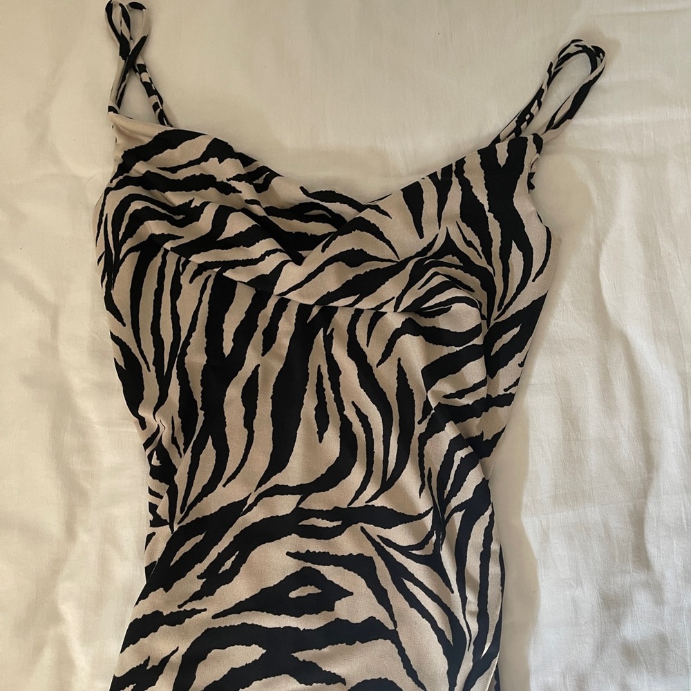 Windsor zebra print dress
